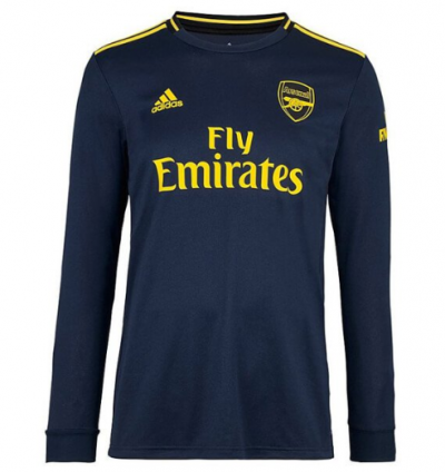 2019-20 Arsenal Long Sleeve Third Away Soccer Jersey Shirt