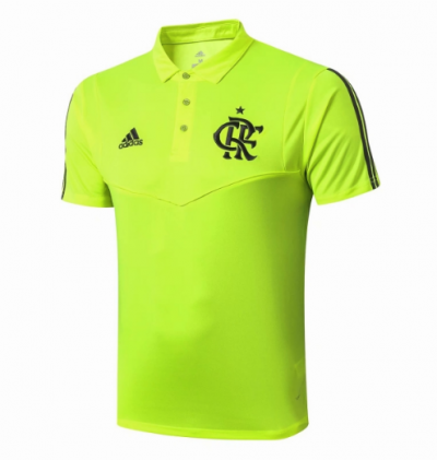 2019-20 Flamengo Green Polo Shirt