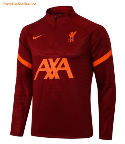 2021-22 Liverpool Red Training Sweatshirt
