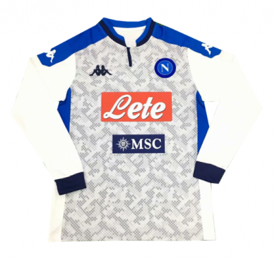 2019-20 Napoli Long Sleeve Third Away Soccer Jersey Shirt