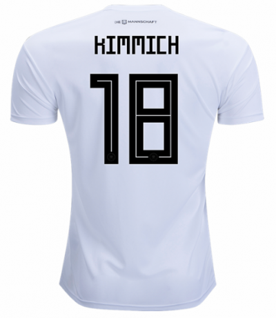 Joshua Kimmich #18 2018 World Cup Germany Home Soccer Jersey Shirt