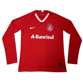 2019-20 SC Internacional Long Sleeve Home Soccer Jersey Shirt 2019-20 SC Internacional Long Sleeve Home Soccer Jersey Shirt