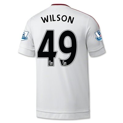 2015-16 Manchester United WILSON #49 Away Soccer Jersey