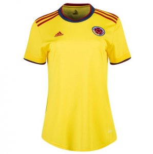 Women's 2021 Colombia Home Soccer Jersey Shirt