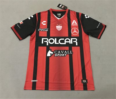 2017-18 Necaxa Away Red Soccer Jersey