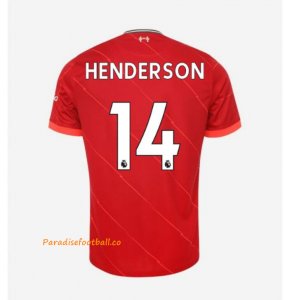 2021-22 Liverpool Home Soccer Jersey Shirt with HENDERSON 14 printing