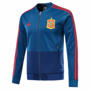 2018 Spain Blue Training Jacket