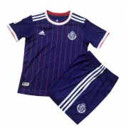 Kids Real Valladolid 2019-20 Away Soccer Shirt With Shorts