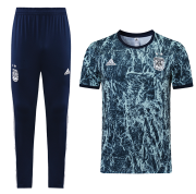 2021-22 Argentina Blue Training Kits Shirt with Pants