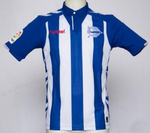 2016-17 Deportivo Alavés Home Soccer Jersey