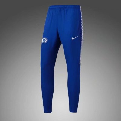 2017-18 Chelsea Blue Pre-Match Training Long Pants