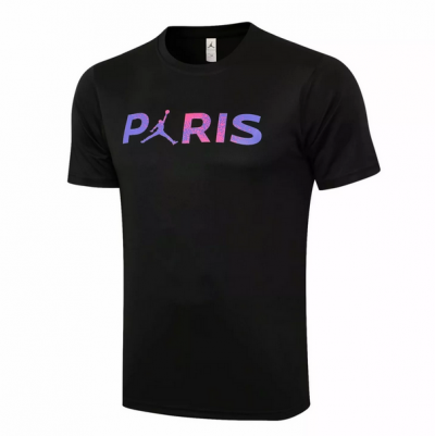 2021-22 PSG Black PARIS T-Shirt