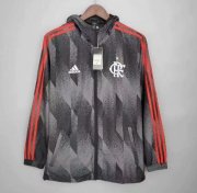 2021-22 Flamengo Grey Hoodie Windrunner Jacket
