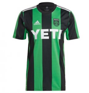 2020-21 FC Austin FC Green Black Soccer Jersey Shirt