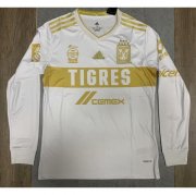 2021-22 Tigres UANL Long Sleeve Third Away White Soccer jersey Shirt