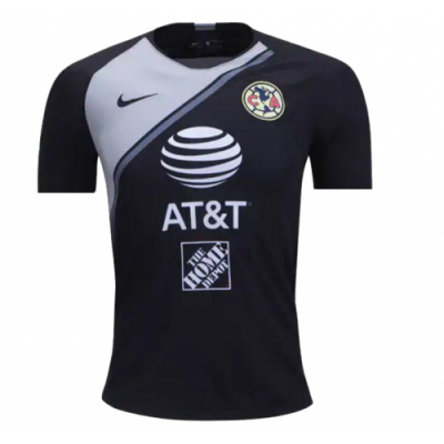 2018-19 Club America Goalkeeer Black Soccer Jersey Shirt