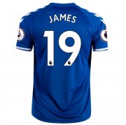 JAMES RODRÍGUEZ #19 2020-21 Everton Home Blue Soccer Jersey Shirt
