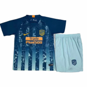 Kids Atletico Madrid 2018-19 Third Away Soccer Shirt With Shorts