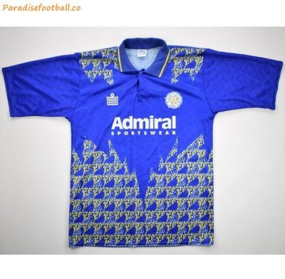 1992-93 Leeds United Retro Third Away Soccer Jersey Shirt