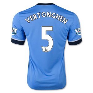 2015-16 Tottenham Hotspur VERTONGHEN #5 Away Soccer Jersey