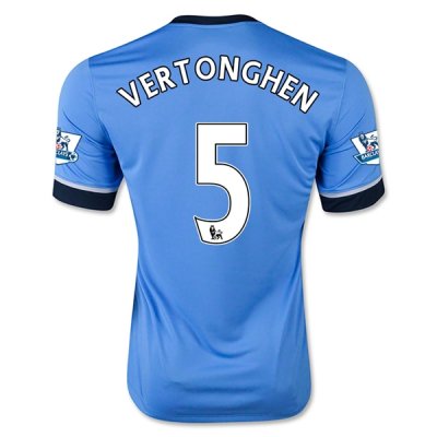 2015-16 Tottenham Hotspur VERTONGHEN #5 Away Soccer Jersey