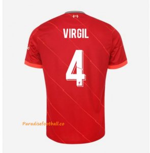 2021-22 Liverpool Cup Home Soccer Jersey Shirt with VIRGIL 4 printing