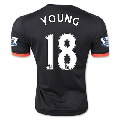 2015-16 Manchester United YOUNG #18 Third Soccer Jersey