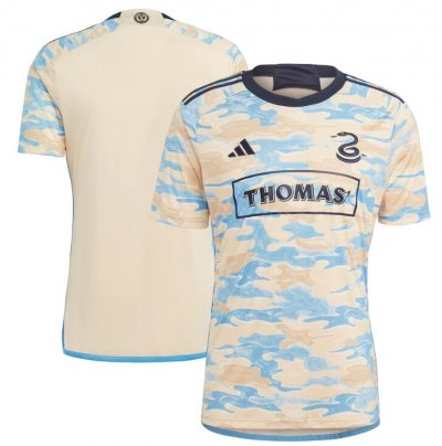 2023-24 Philadelphia Union Tan For Philly Away Soccer Jersey Shirt