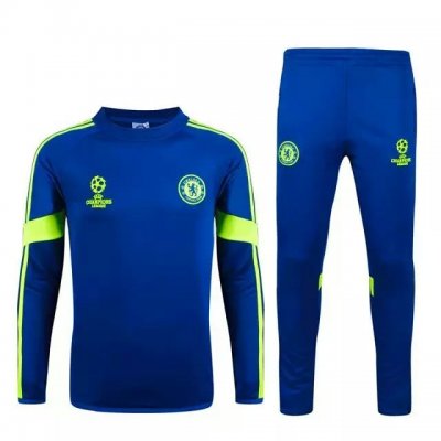 2015-16 Chelsea Blue Champions Ball Sweater With Pants