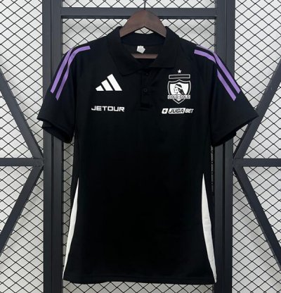 2025-26 Colo-Colo Black Polo Shirt