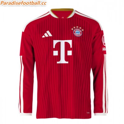 2026-27 Bayern Munich Home Long Sleeve Soccer Jersey Shirt