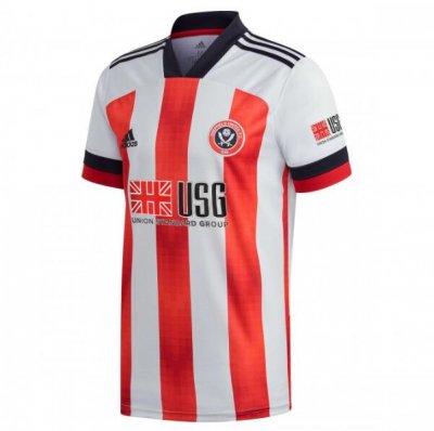2020-21 Sheffield United F.C. Home Soccer Jersey Shirt