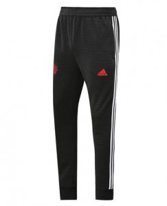 2019-20 Manchester United Black White Training Trouser