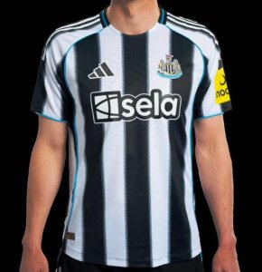 2025-26 Newcastle United Home Soccer Jersey Shirt Player Version