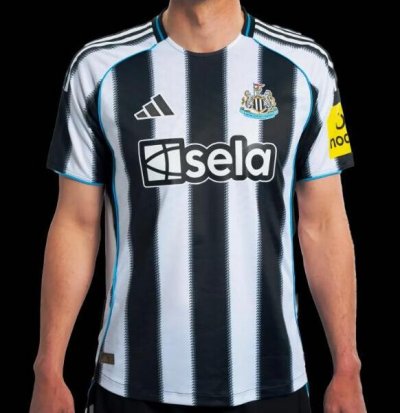 2025-26 Newcastle United Home Soccer Jersey Shirt Player Version