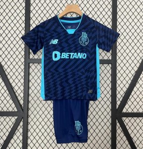 Kids Porto 2024-25 Third Soccer Kits Shirt With Shorts