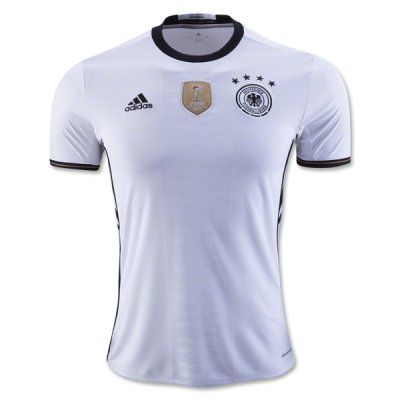 2016 Euro Germany Home Soccer Jersey
