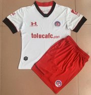 Kids Deportivo Toluca 2021-22 Away Soccer Kits Shirt With Shorts