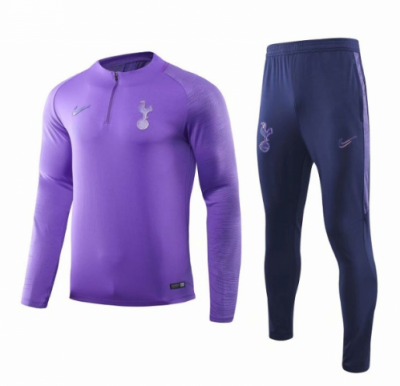 2019-20 Tottenham Hotspur Purple Training Suits (Sweatshirt+Pants)