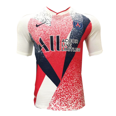 2019-20 PSG White Red Training Shirt Player Version