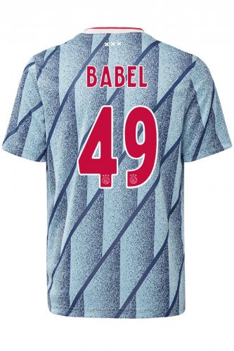 2020-21 Ajax Away Soccer Jersey Shirt Ryan Babel #49