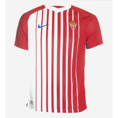 2019-20 Sporting Gijon Home Soccer Jersey