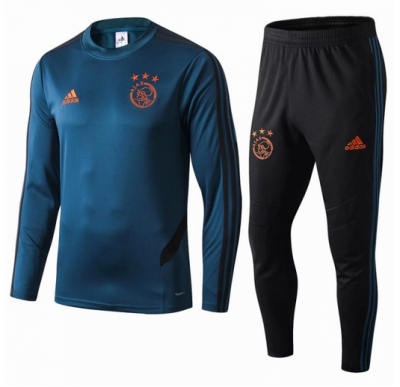 2019-20 Ajax Blue Training Kit (Sweat Top+Trouser)