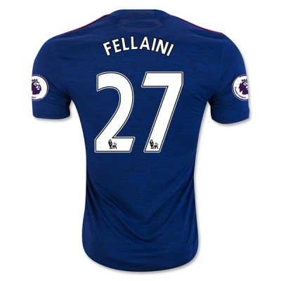 2016-17 Manchester United 27 FELLAINI Away Soccer Jersey