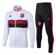 2019-20 Flamengo White Jacket Training Suit with pants