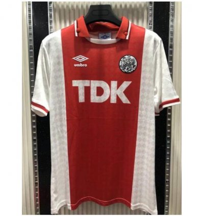 1990-92 Ajax Retro Home Soccer Jersey Shirt