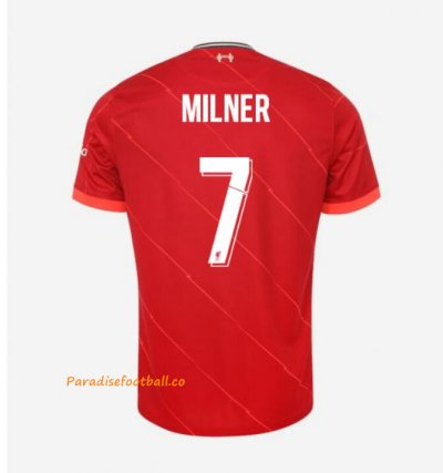 2021-22 Liverpool Cup Home Soccer Jersey Shirt with MILNER 7 printing