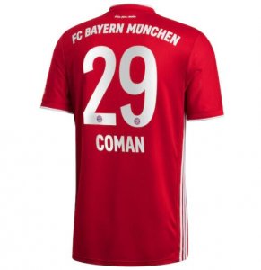 2020-21 Bayern Munich Home Soccer Jersey Shirt Coman 29