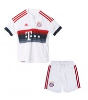 Kids Bayern Munich 2015-16 Away Soccer Shirt With Shorts