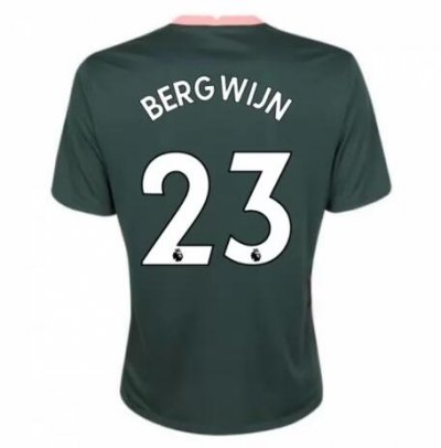 2020-21 Tottenham Hotspur Away Soccer Jersey Shirt BERGWIJN 23